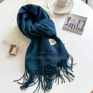 Rich Color Cashmere Material Shawl - thumbnail 2