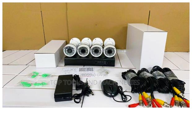 4 Channel CCTV Camera With DVR and 4x20m Cable - main view