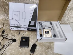 Headset Lavalier Wireless Microphone. Upto 80 Meter