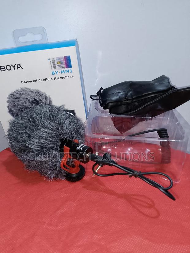 By-MMI Boya Universal Cardioid Mic.Compatible Tablets, Phone - thumbnail 3