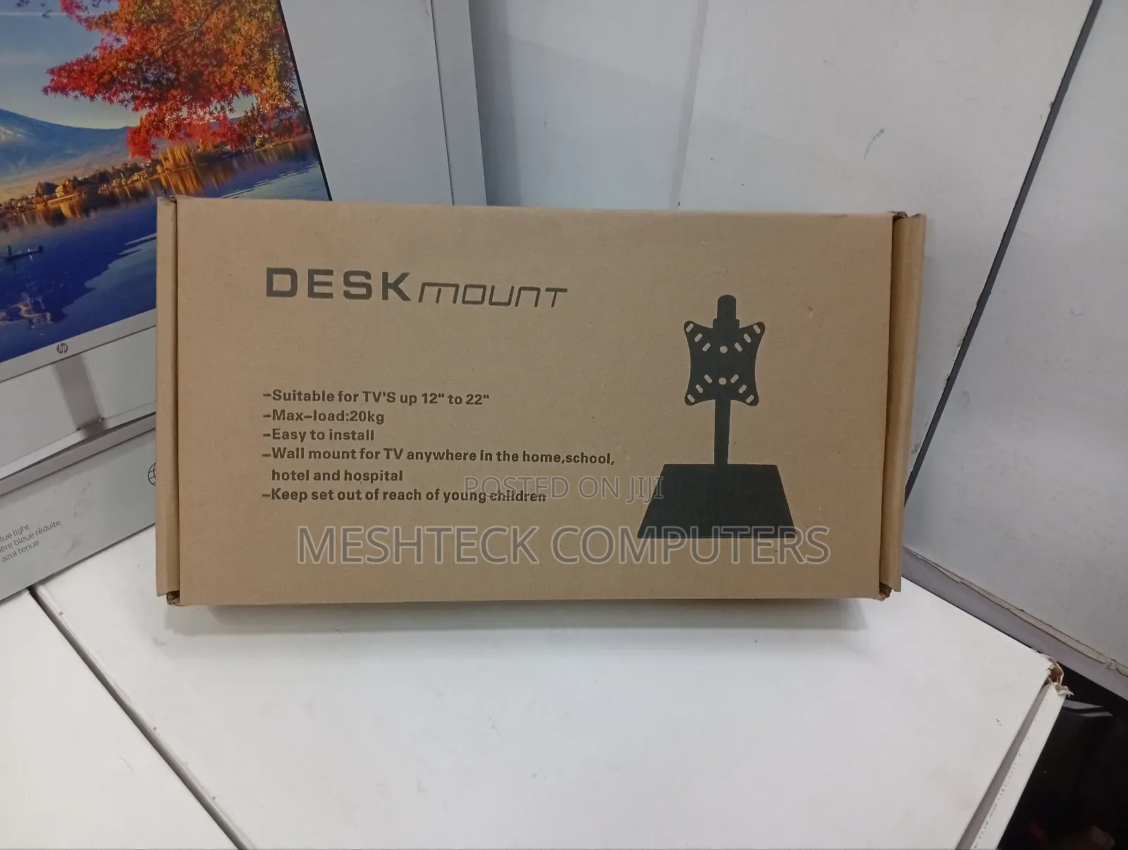 Monitor Single Desk Mount Available