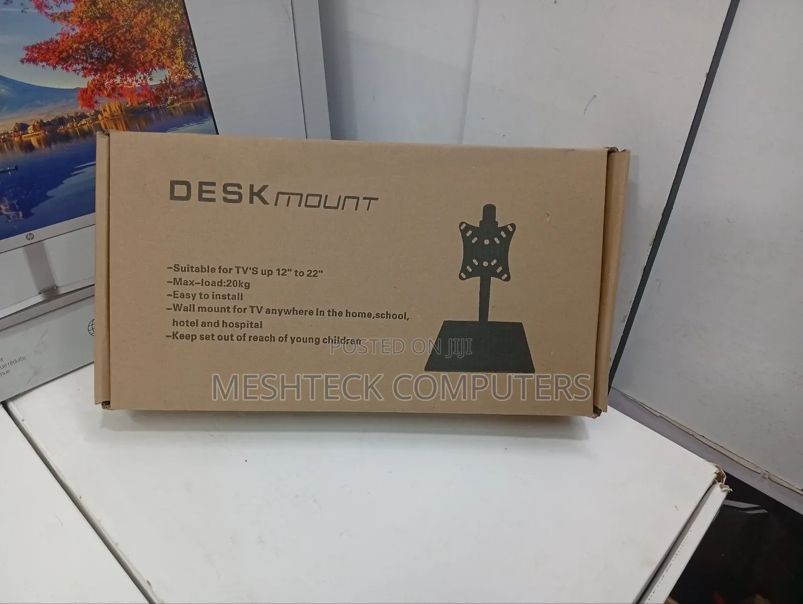 Monitor Single Desk Mount Available
