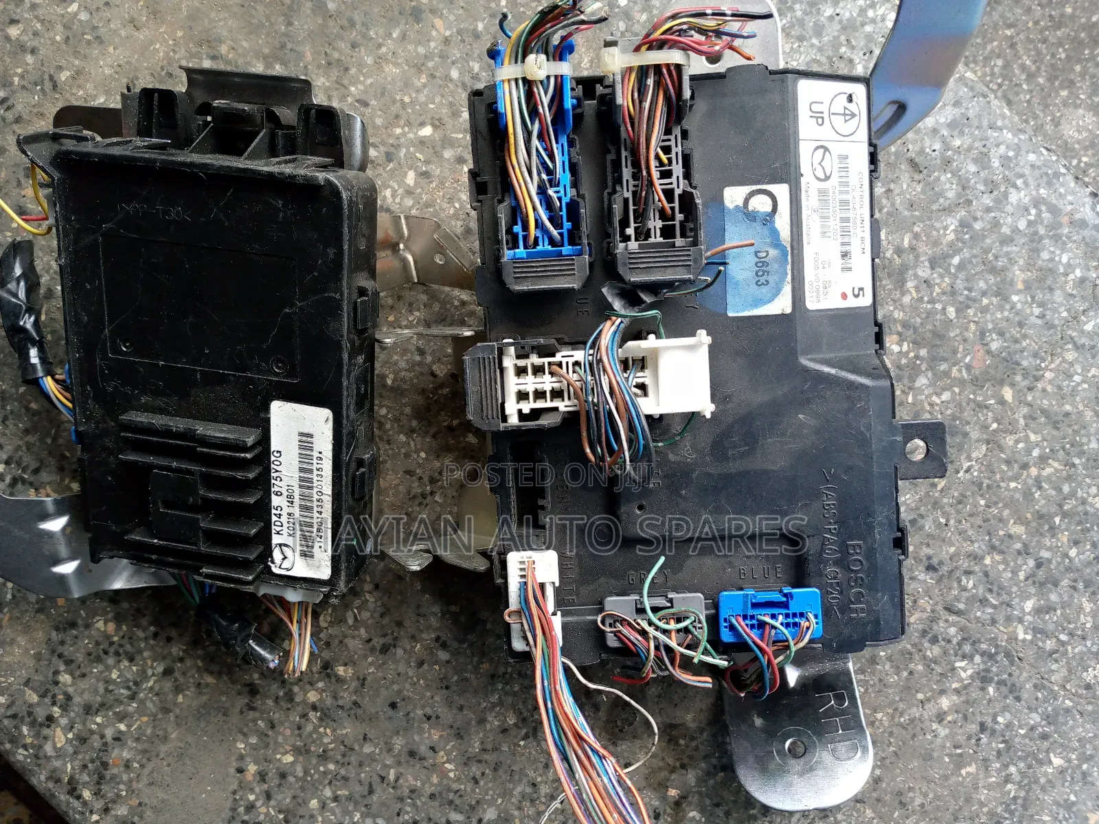 Dashboard Fusebox for Mazda Demio