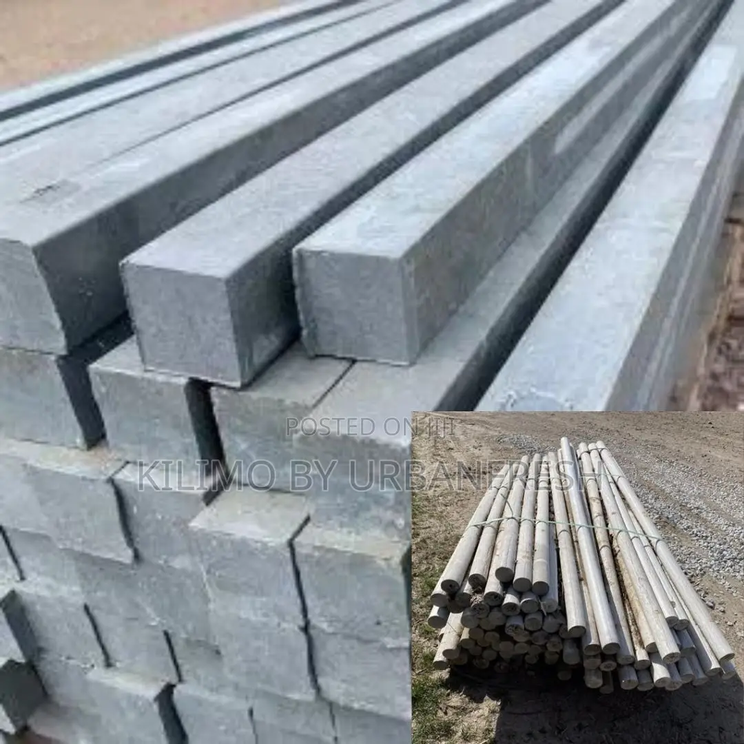 Plastic Poles (9ft Height:3.5-4"Diameter:Round) Moq 10pcs