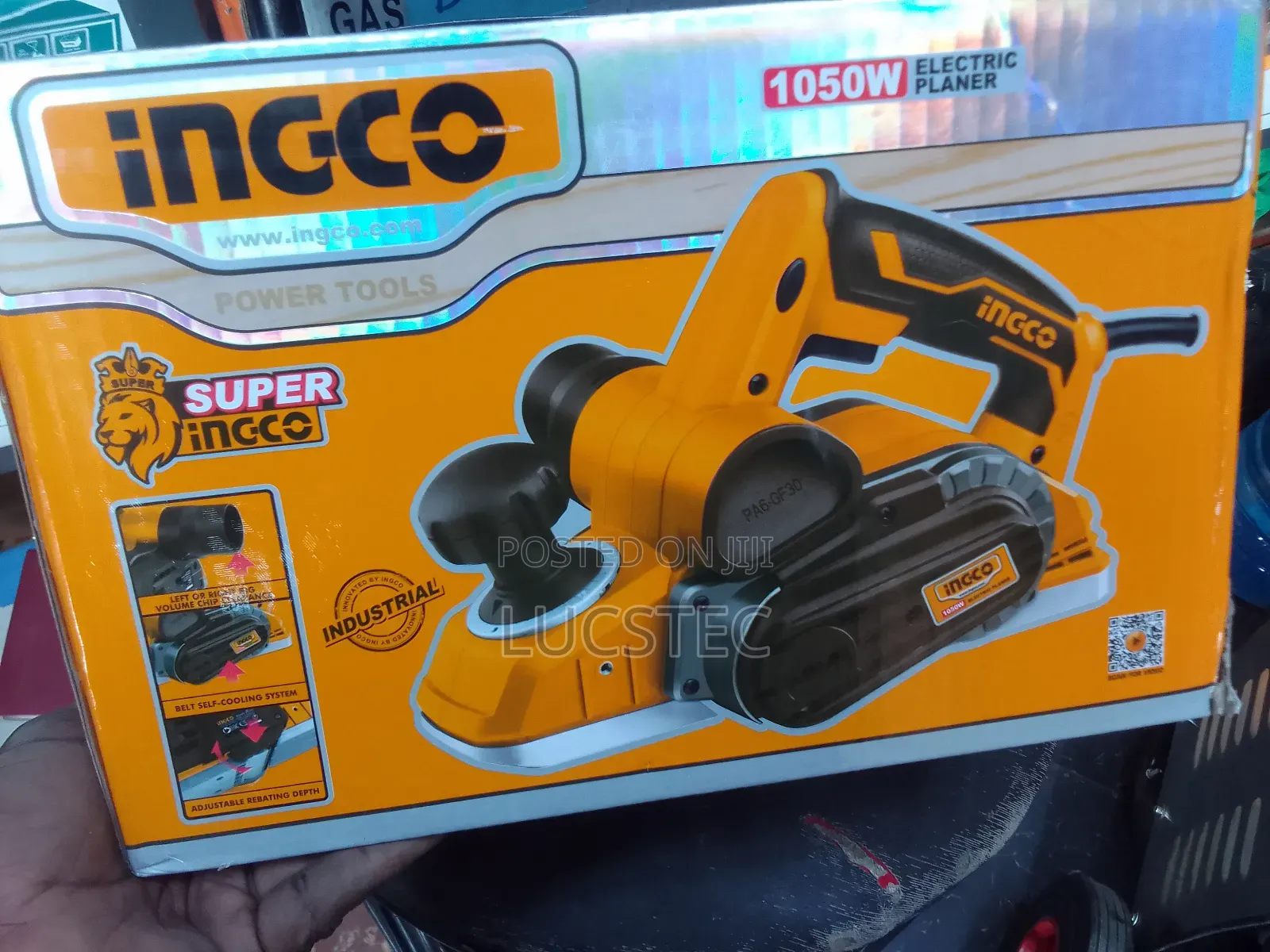 Ingco Pl10508 Electric Planer 1050W