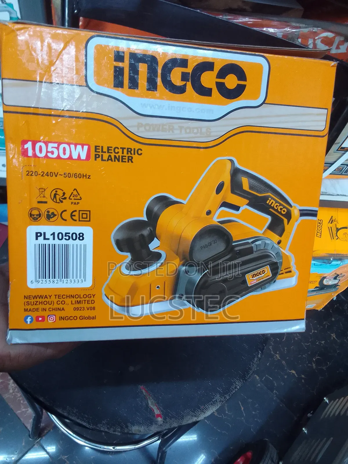 Ingco Pl10508 Electric Planer 1050W
