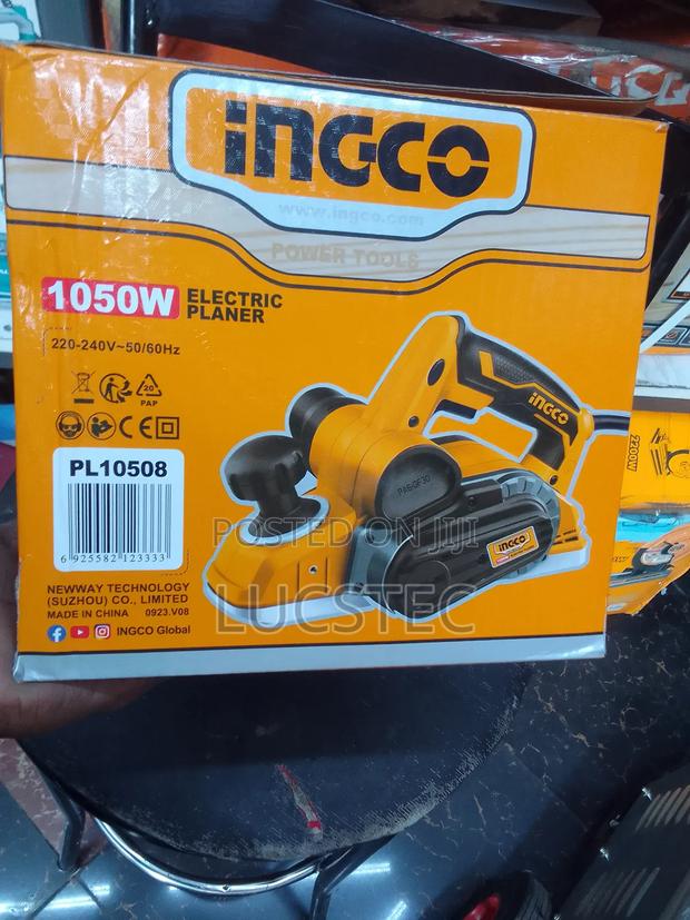 Ingco Pl10508 Electric Planer 1050W - thumbnail 2