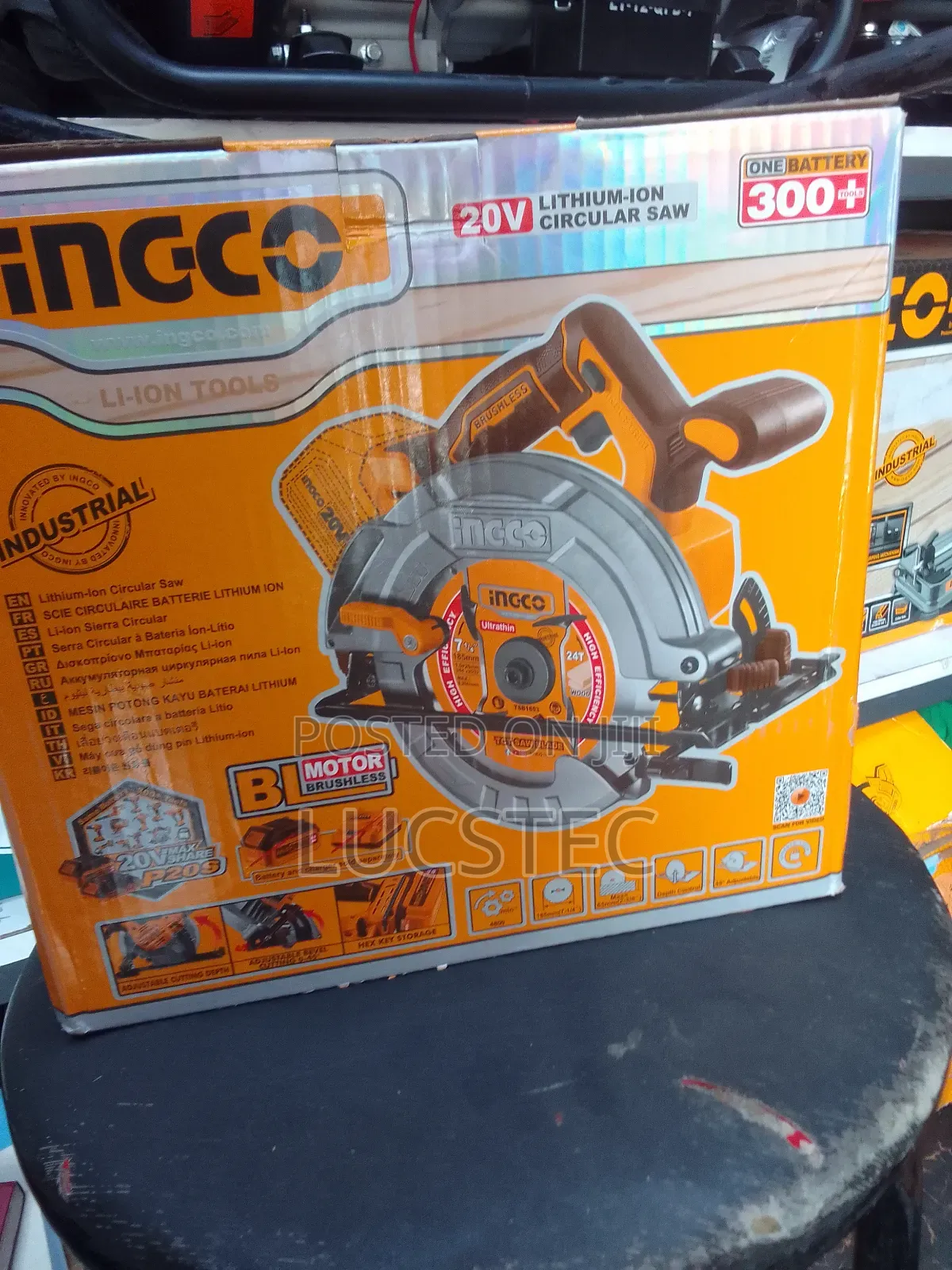 INGCO CSLI1851 Lithium-Ion Circular Saw 20V