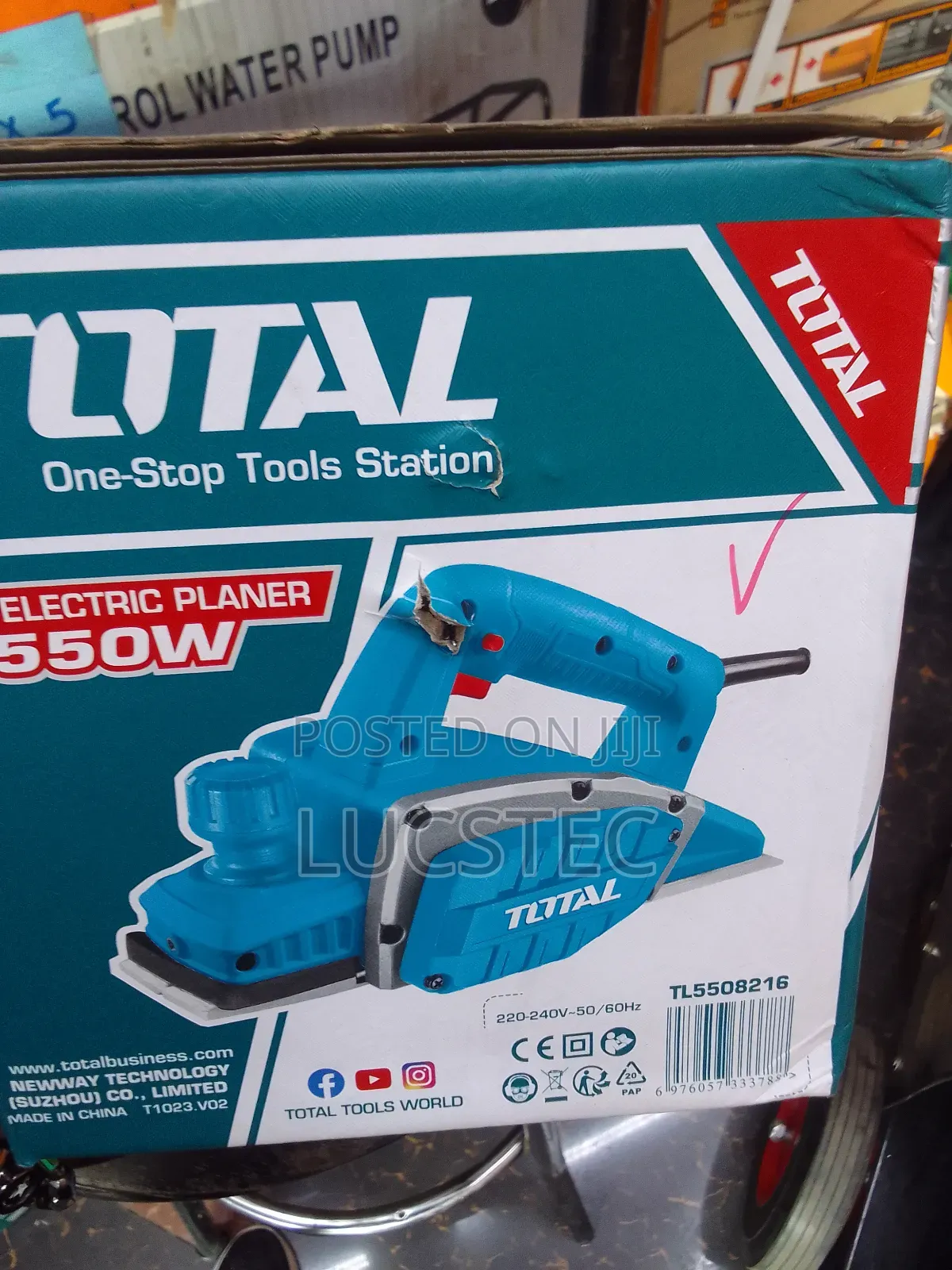 Total TL5508216 Electric Planer 550W