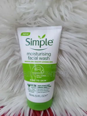 Simple Moisturizing Facial Wash