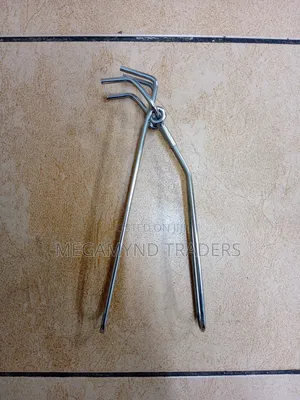 Stainless Steel Sufuria Kamata/Wire Tong Made India