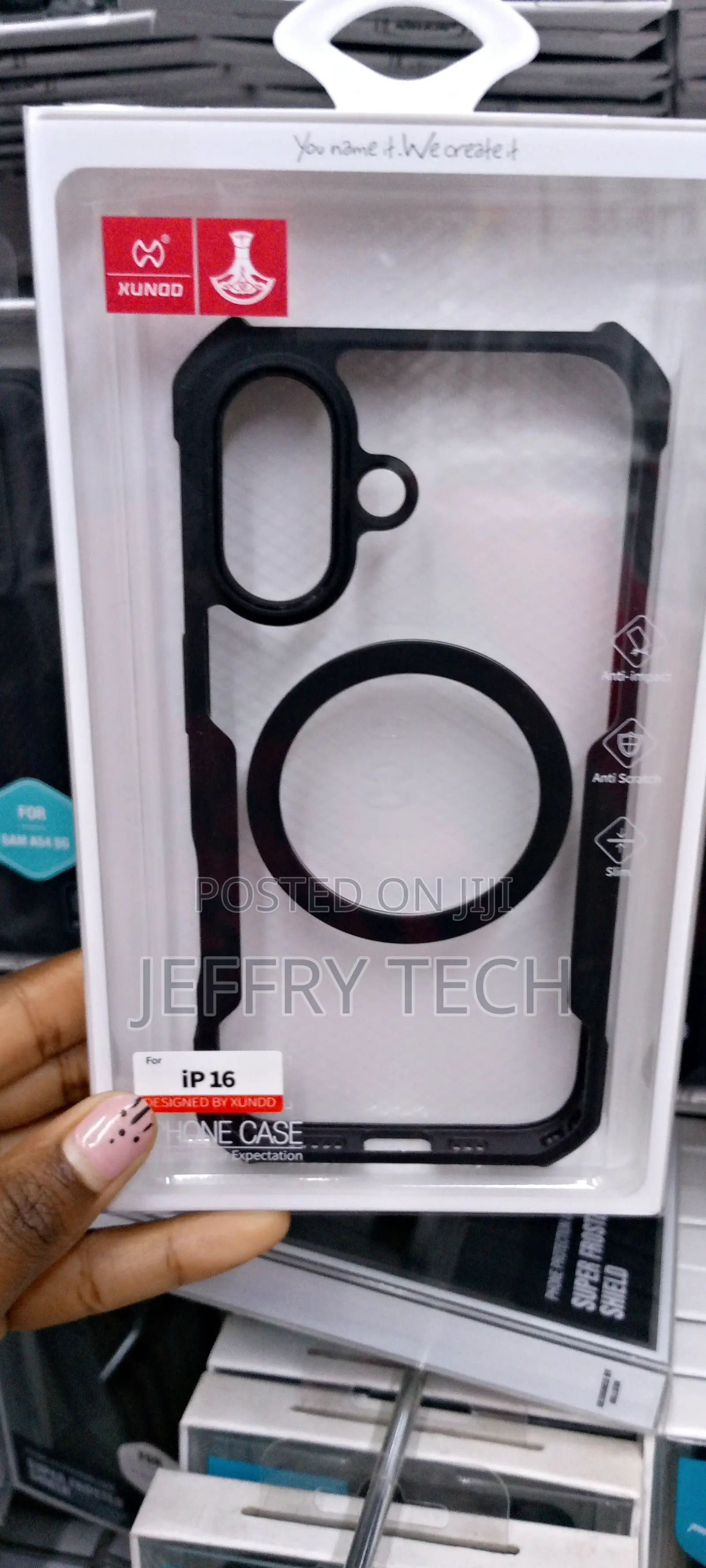 Xundd Transparent Protective Shockproofcase for iPhone16