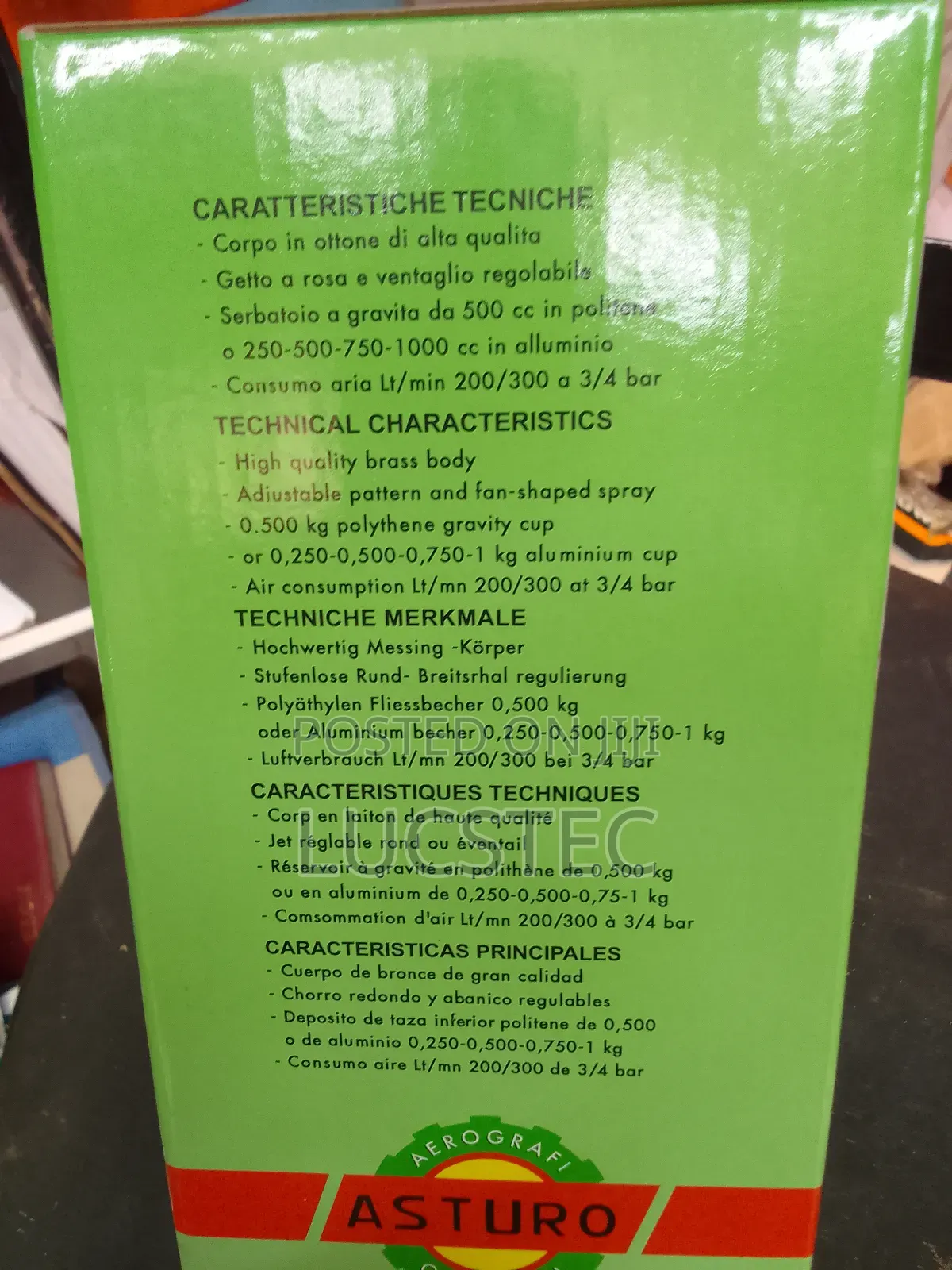 Asturo E 70-2 Spray Gun