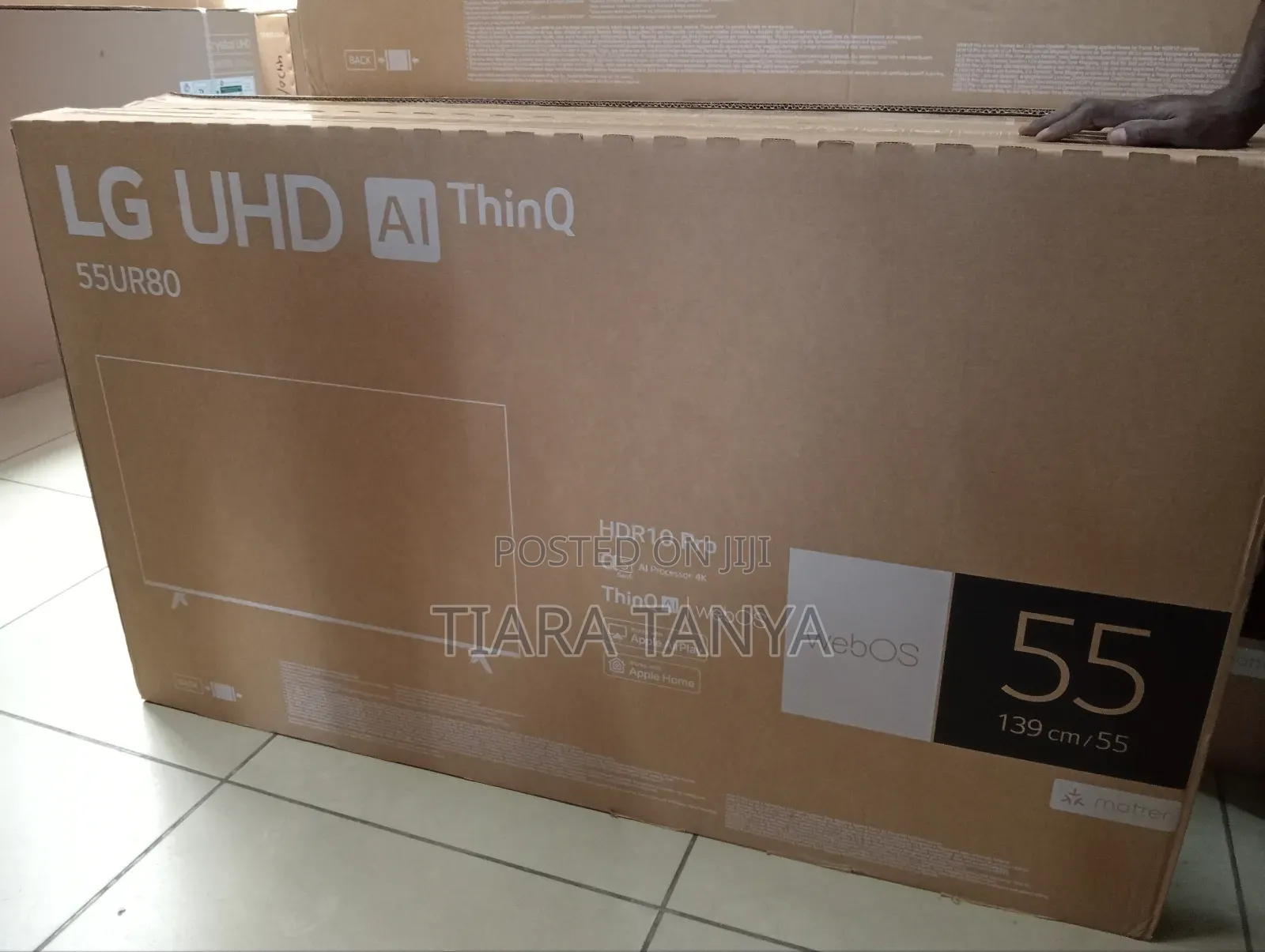 Lg 55 Inch Ur80 Uhd Tv