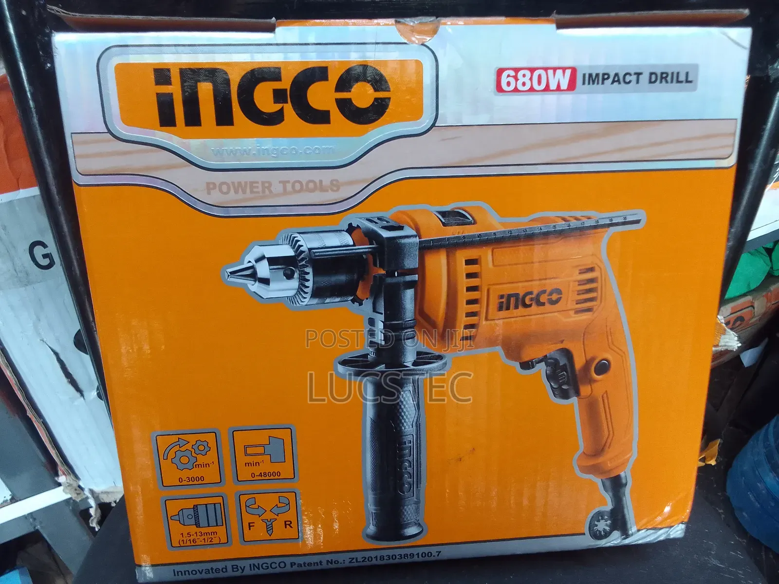Ingco Id6808 Impact Drill 680W