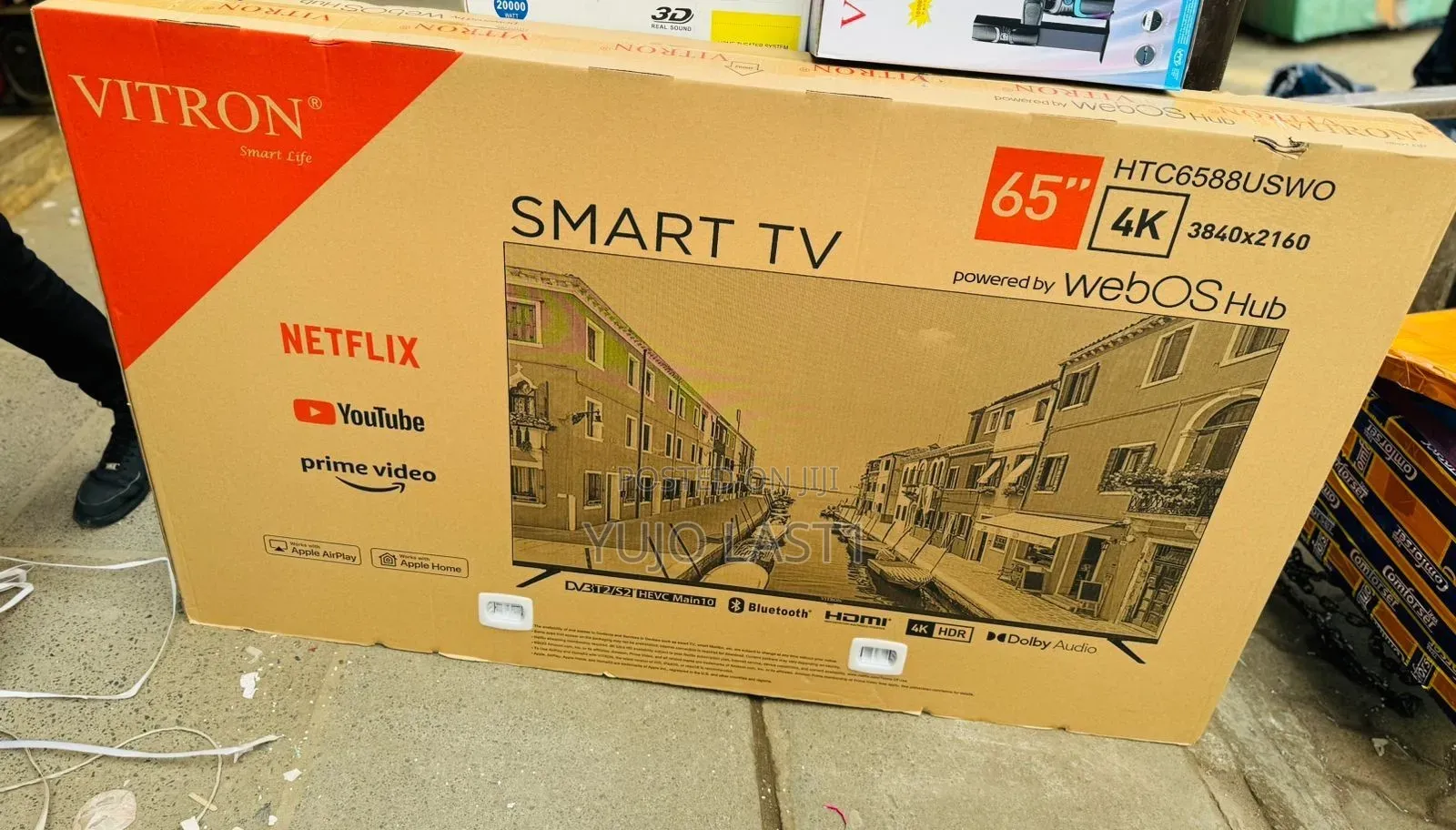 Vitron 65′′ Smart HDR Frameless TV – Powered by Webos