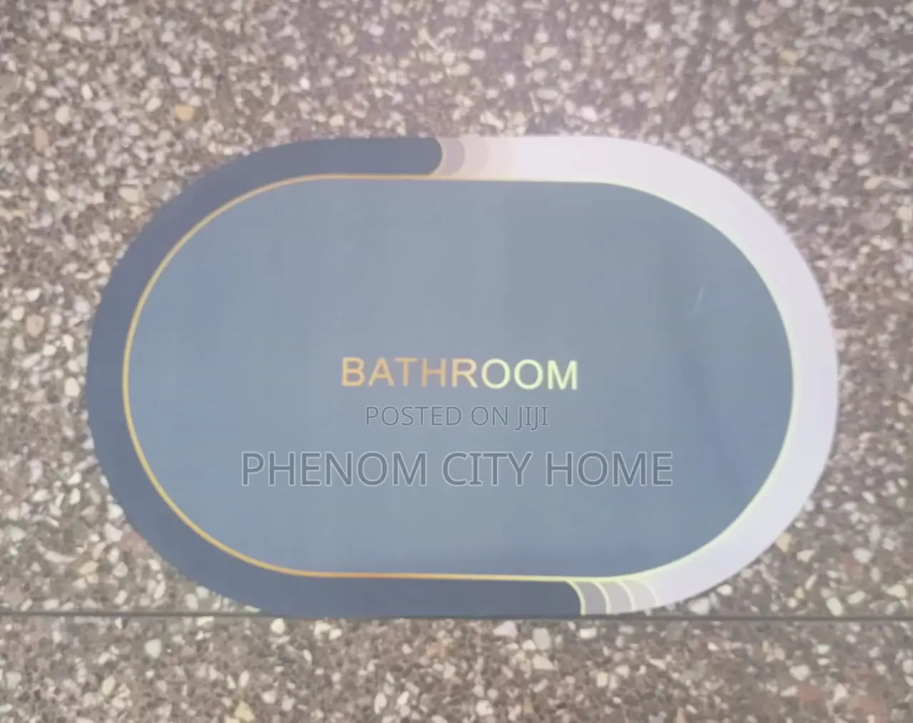 Oval Bathroom Mats