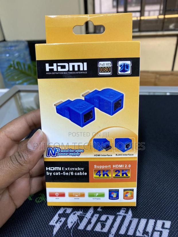 HDMI Extender 30m Cat 5e/Cat 6 Ethernet Cable HDMI - main view