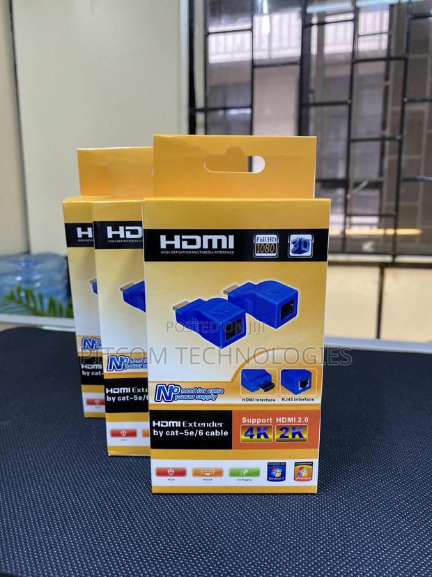 HDMI Extender 30m Cat 5e/Cat 6 Ethernet Cable HDMI - thumbnail 2