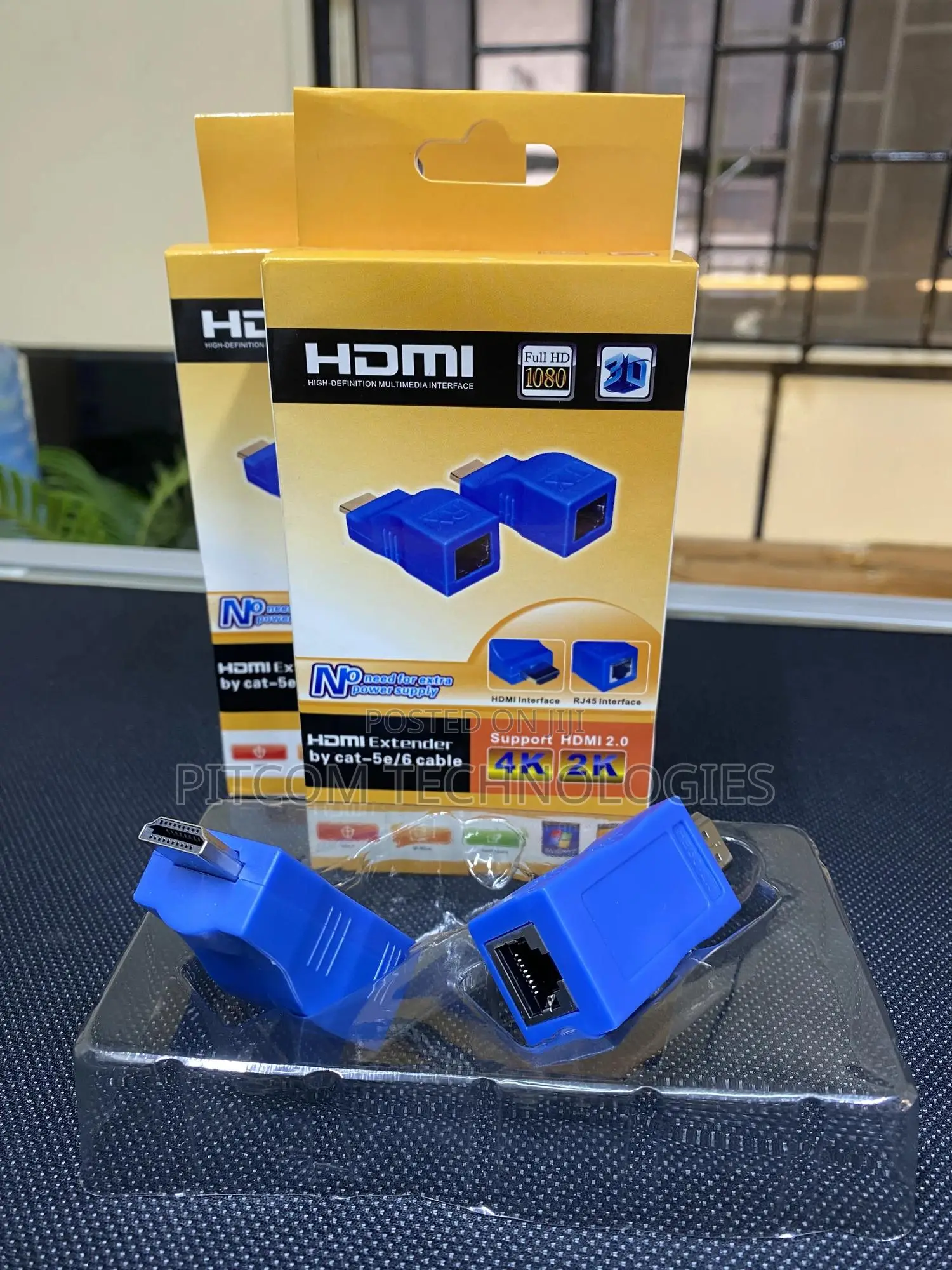 HDMI Extender 30m Cat 5e/Cat 6 Ethernet Cable HDMI