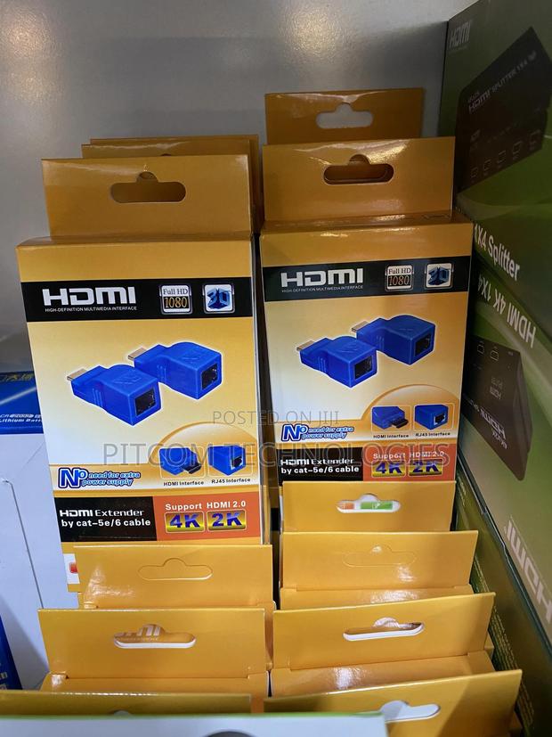 HDMI Extender 30m Cat 5e/Cat 6 Ethernet Cable HDMI - thumbnail 5