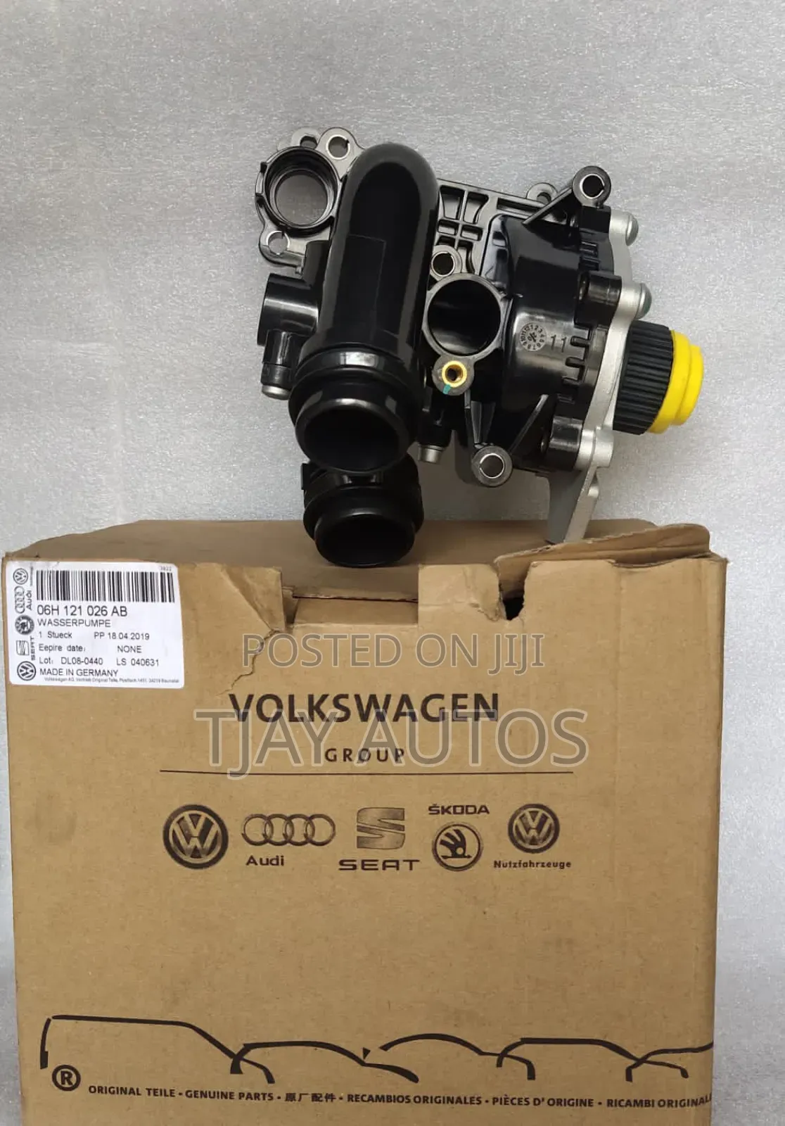 06h121026abwater Pump With Thermostat Assembly VW and Audi