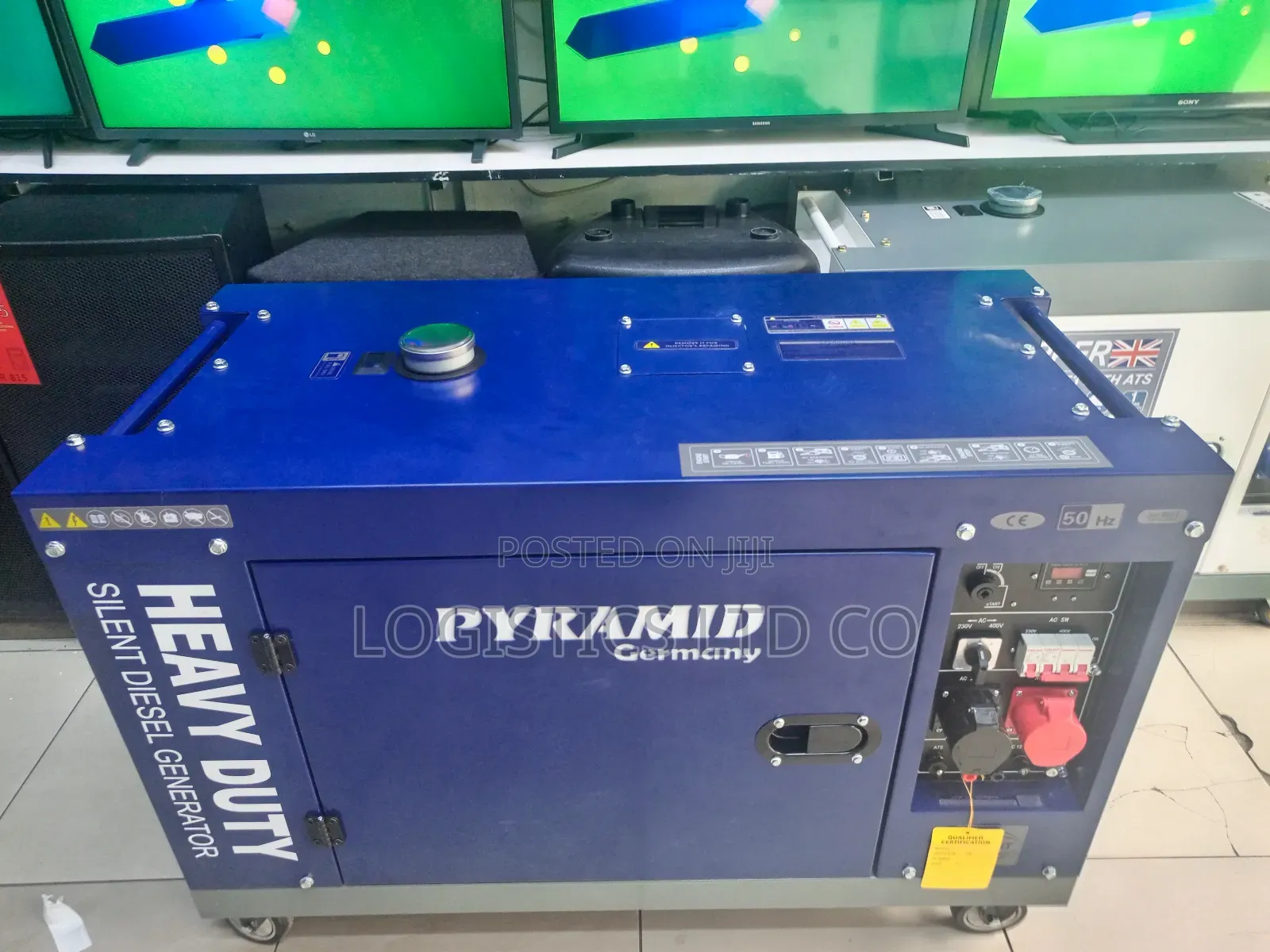 Pyramid Germany PDG15000SE 15kva Diesel Generator With ATS