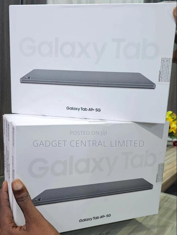 New Samsung Galaxy Tab A9+ 64 GB Black - thumbnail 3