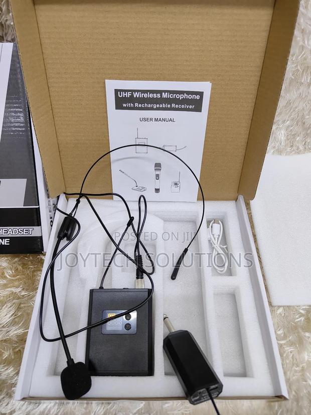 Professional Wireless Headset Microphone System.