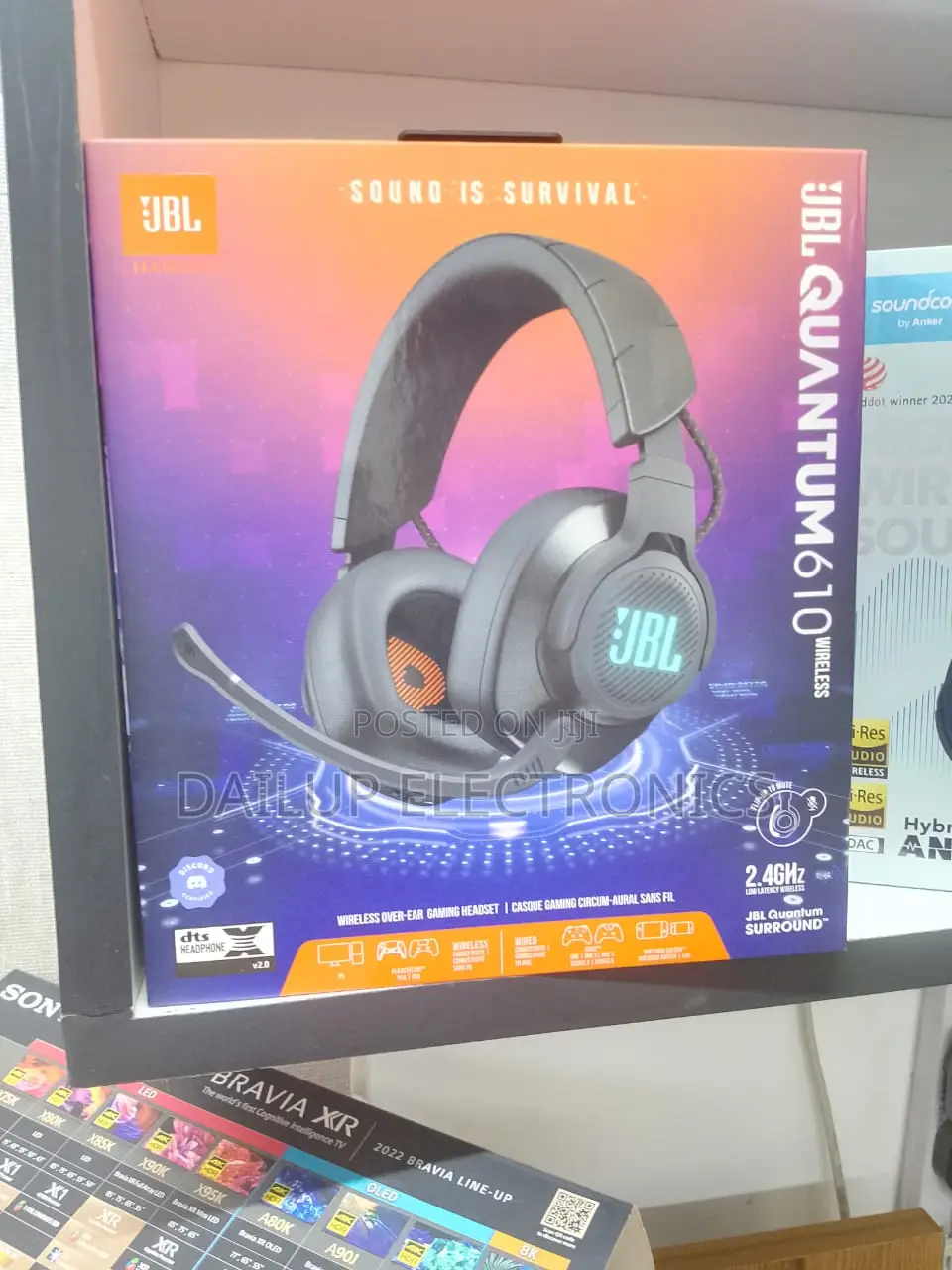 JBL Quantum 610 Wireless Headphones