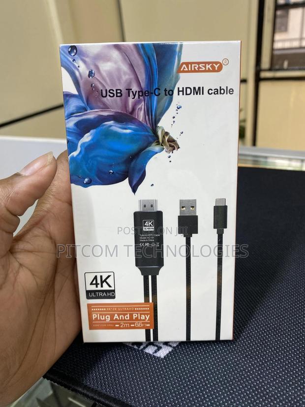 USB Type-C to HDMI Cable. (60 HZ) - main view