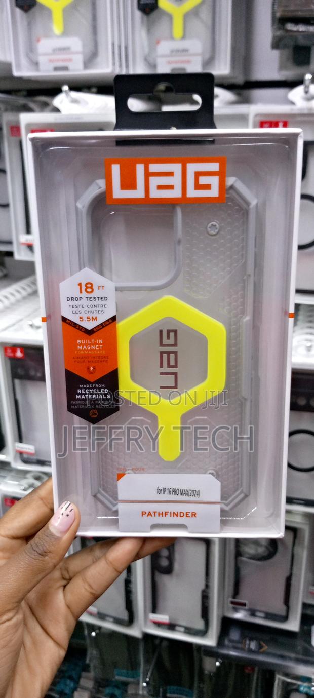 Yellow UAG Pathfinder Case for iPhone 16 Pro Max - thumbnail 3
