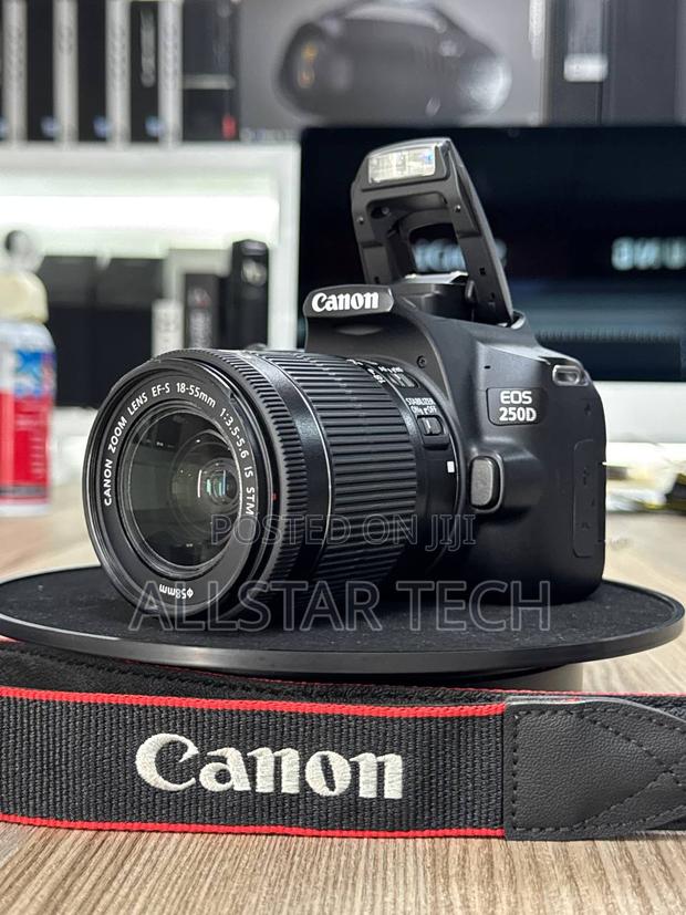 Canon EOS 250 DSLR Camera With 18-55mm
