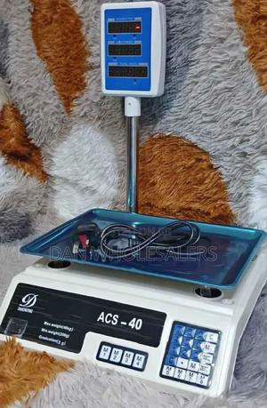Acs 40kg Digital Weighing Scale ( Price Computing Machine) - thumbnail 2