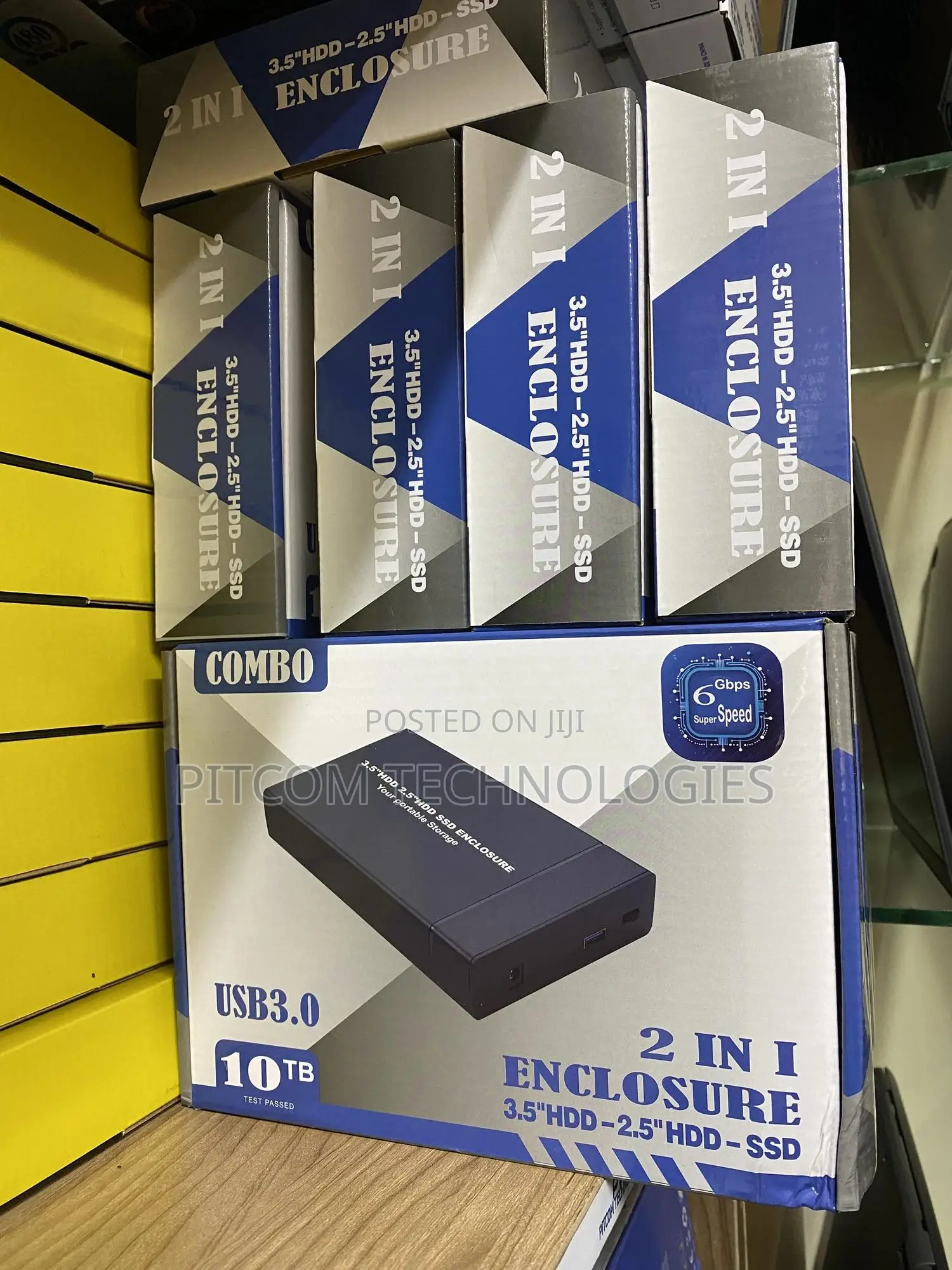 2 in 1 Enclosure Case SSD/HDD 3.5hdd- 2.5 HDD -SSD