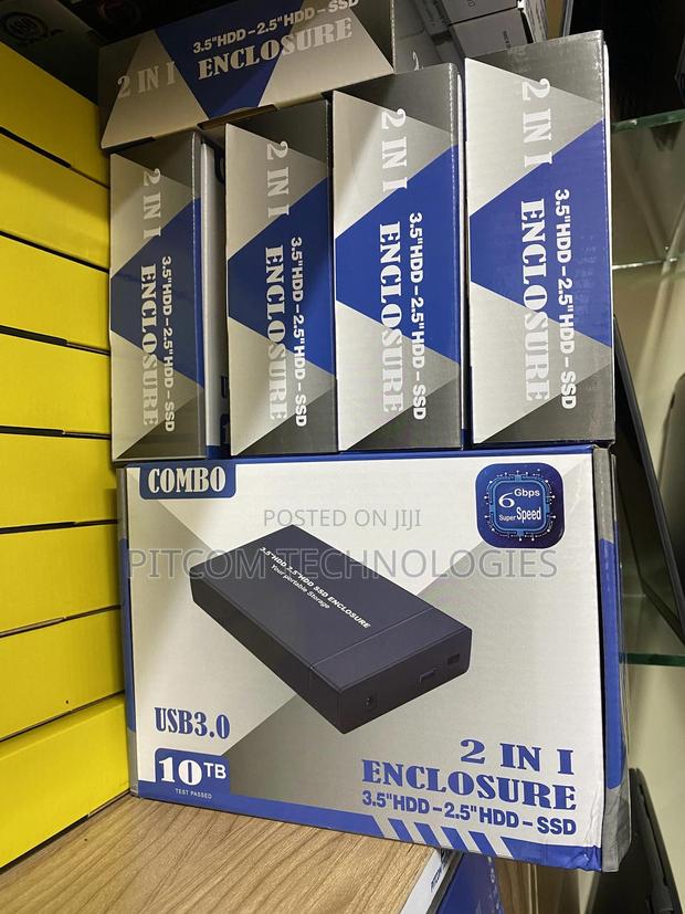2 in 1 Enclosure Case SSD/HDD 3.5hdd- 2.5 HDD -SSD - thumbnail 5