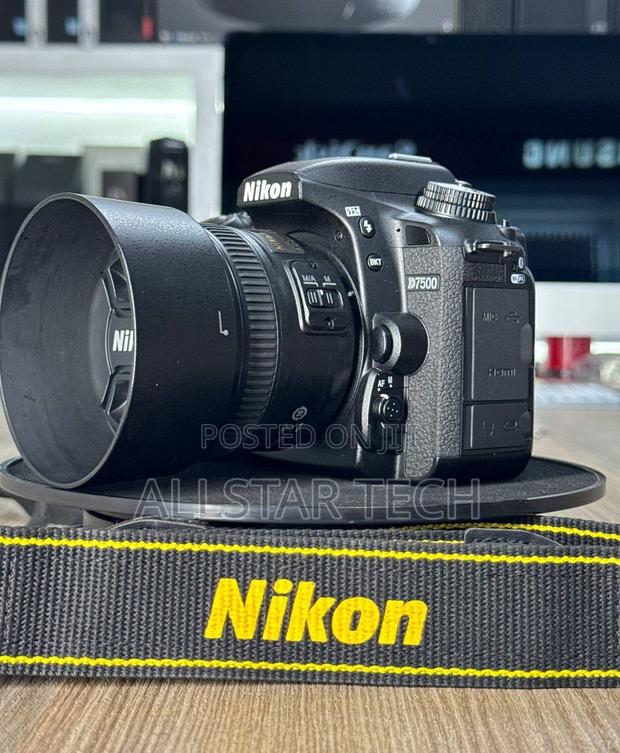 Nikon D7500 DSLR Camera With 50 Mm Lens