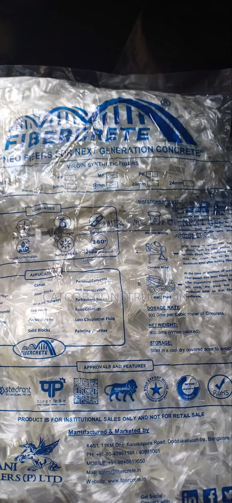 Fibrecrete Fibermesh