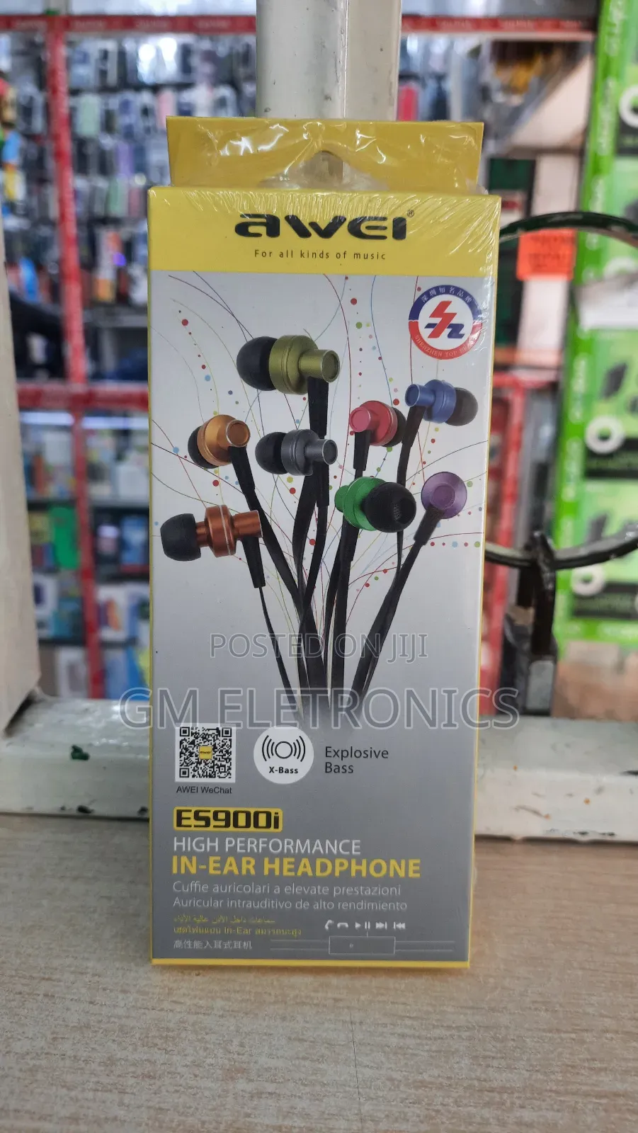 Explosive Bass Wired Earphone Es900i