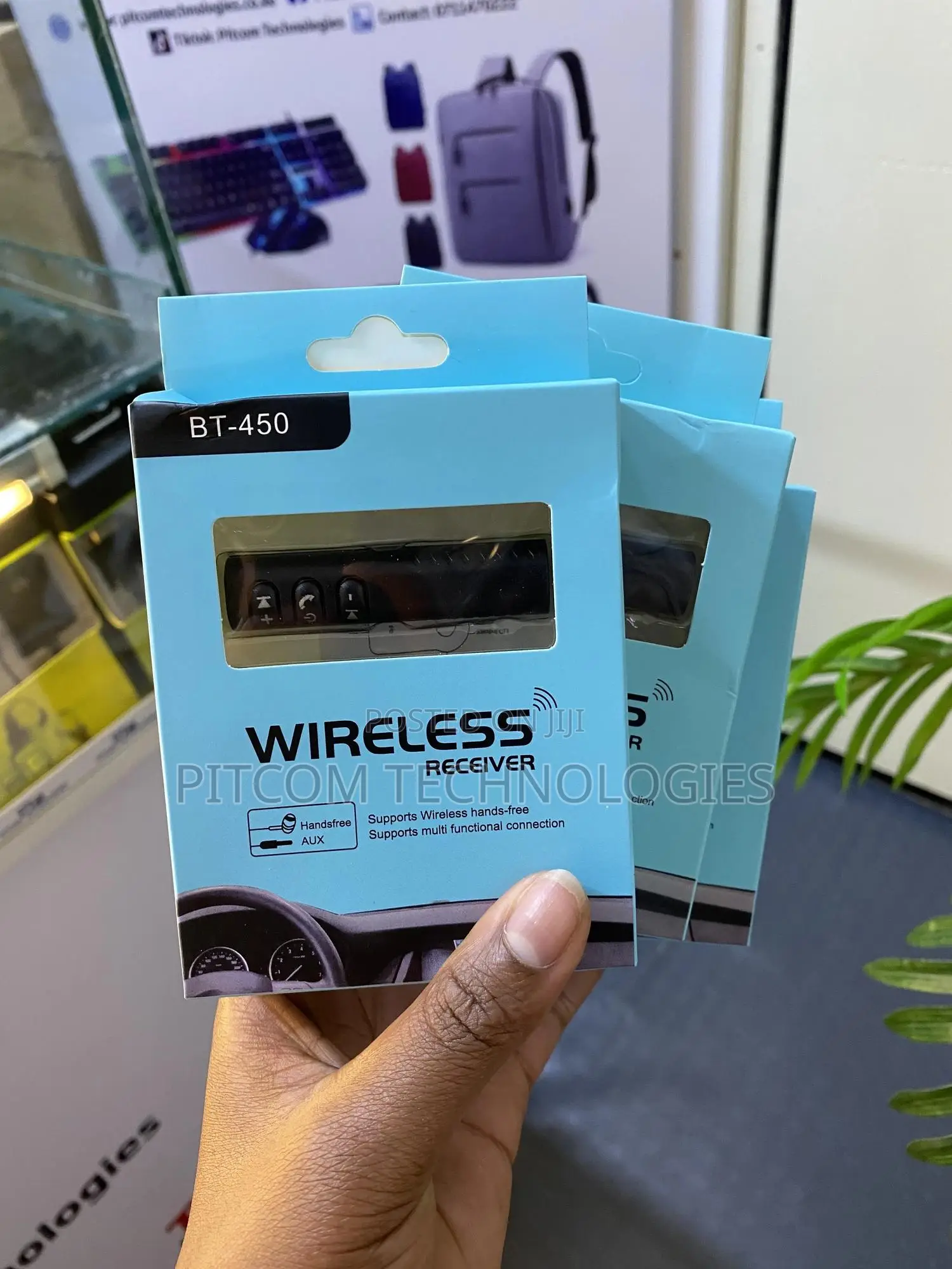Car Wireless Bluetooth Receiver