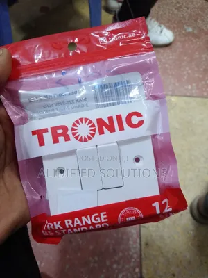 2gang Switch< >Tronic Double Switch