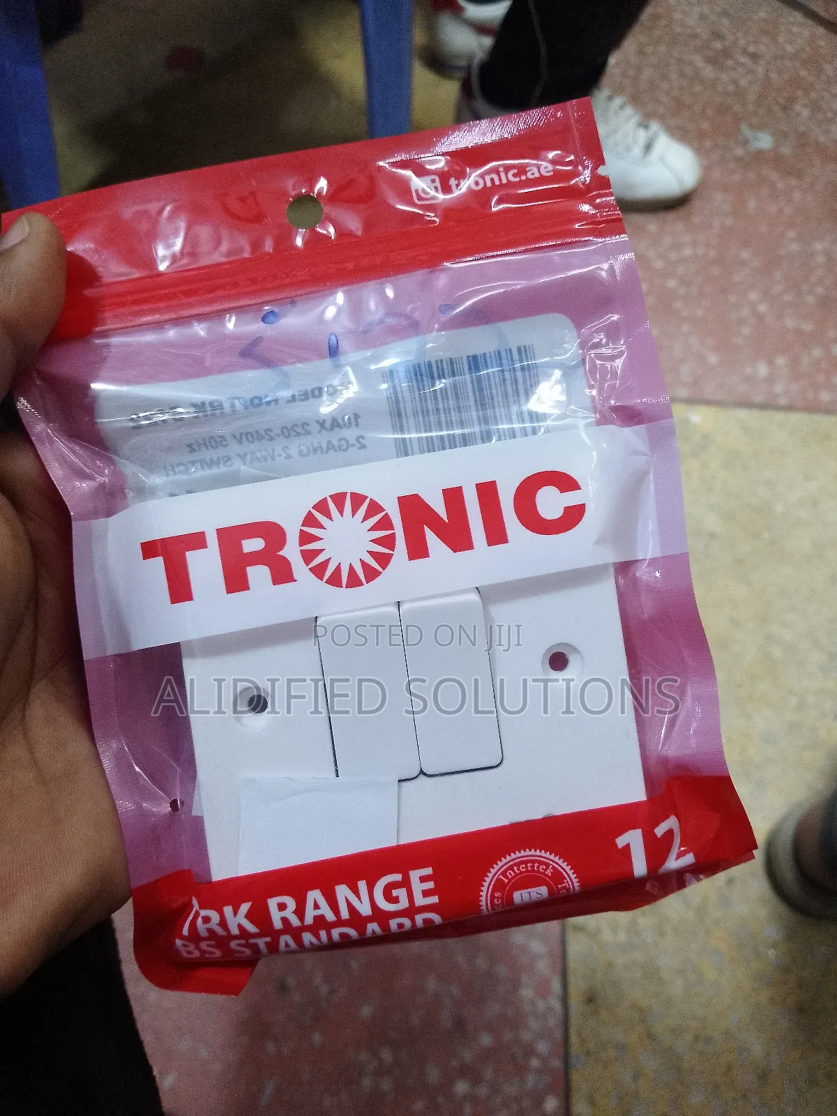 2gang Switch< >Tronic Double Switch