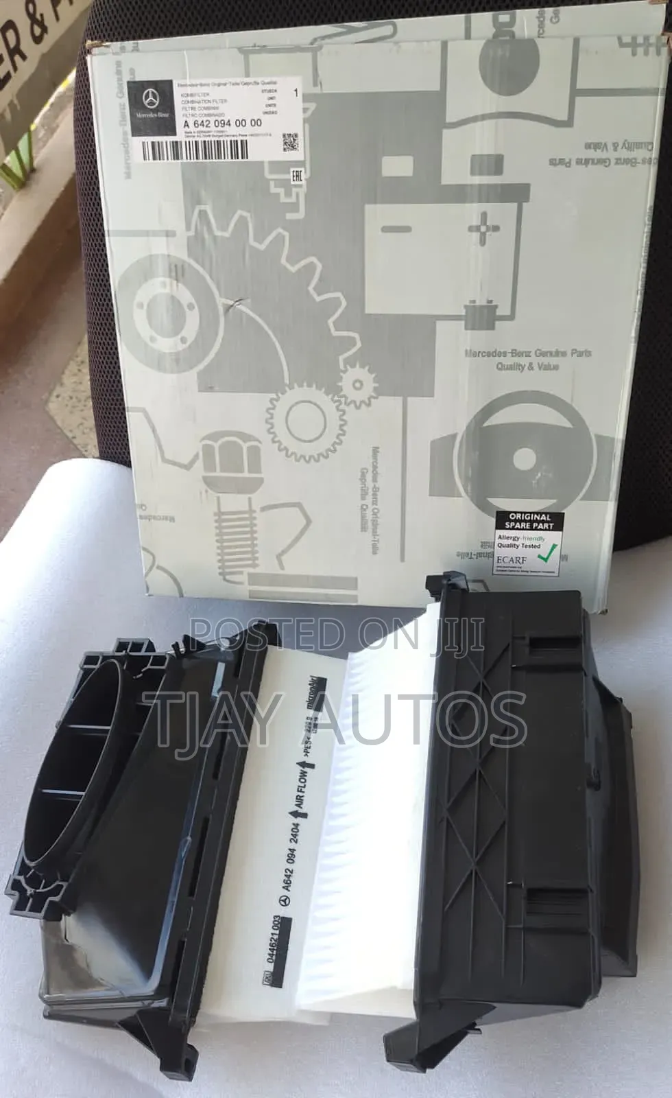 W166,W164 and 221 OM 642 Air Cleaner