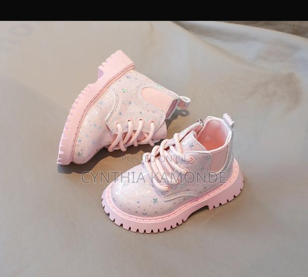 Kids Wet Look Boots - thumbnail 4