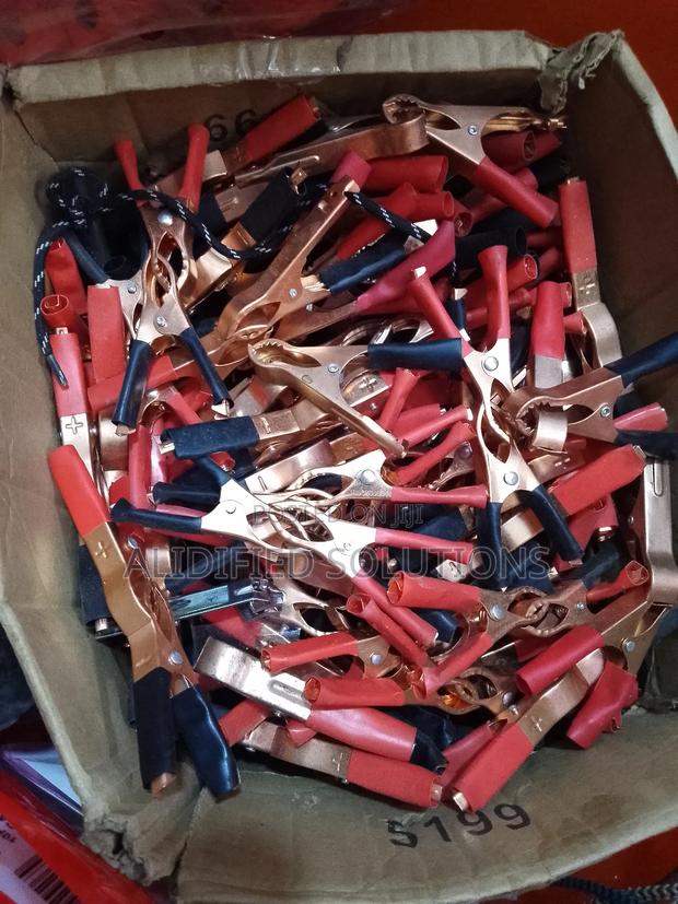 Pure Copper Battery Clips - main view