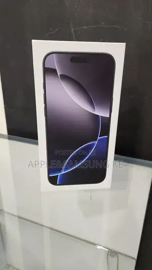 New Apple iPhone 16 Pro Max 256 GB Black
