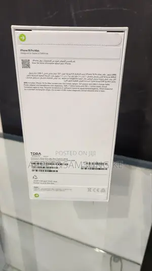 New Apple iPhone 16 Pro Max 256 GB Black