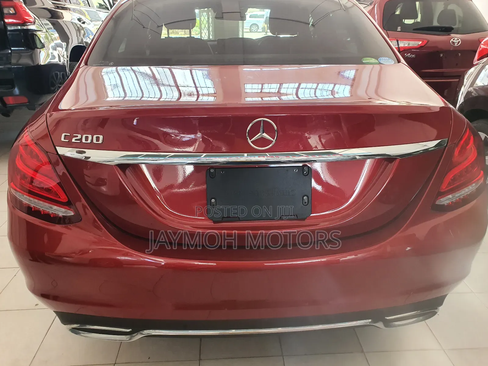 Mercedes-Benz C200 2018 Red