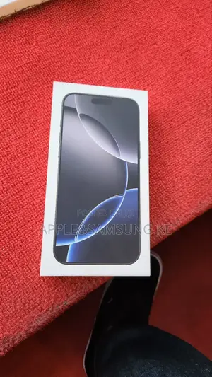 New Apple iPhone 16 Pro Max 256 GB Black