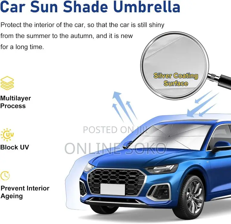Foldable Car Umbrella Windshield Shade Sun Shade Visor